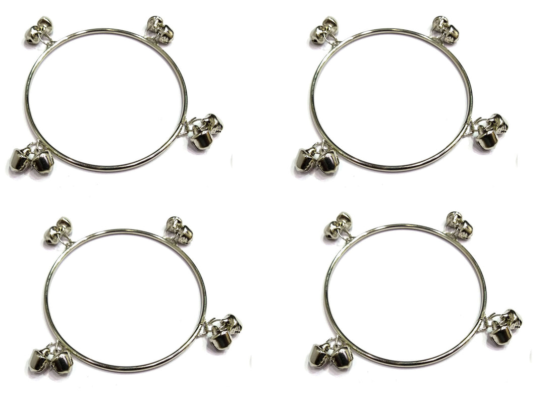 💫 Traditional Oxidized Kada Bangle Set – Pack of 3 🛎️💖🪙